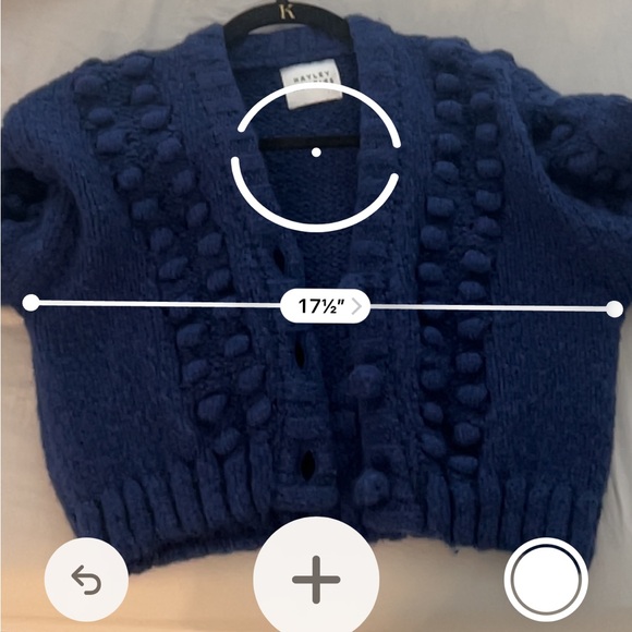 Hayley Menzies cropped wool cardigan - Picture 8 of 9